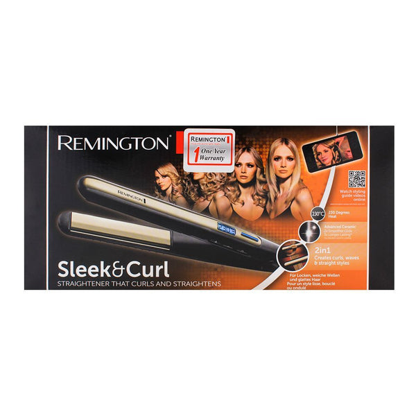 REMINGTON S6500 HAIR STRAIGHTENER SLEEK & CURL