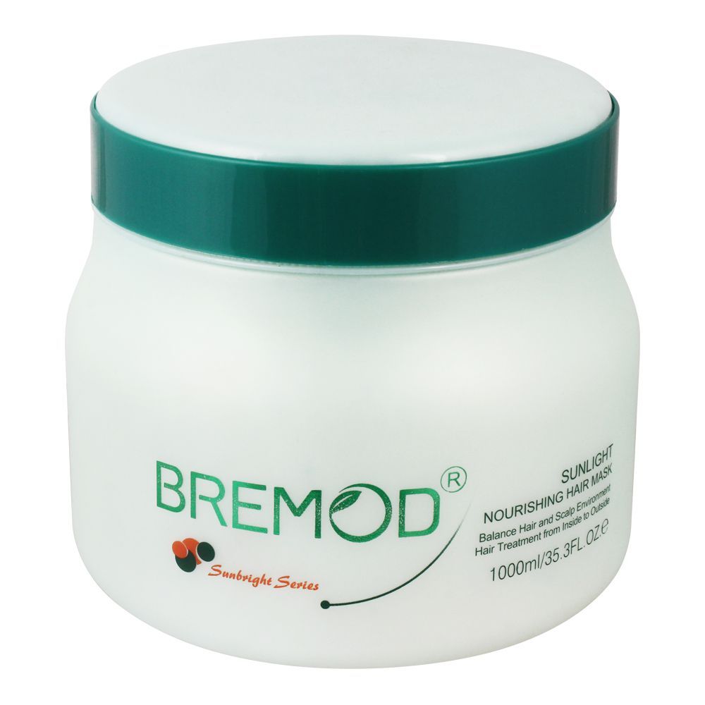 Bremod nourshing hair mask jar in green jar at unique store,uneek.online
