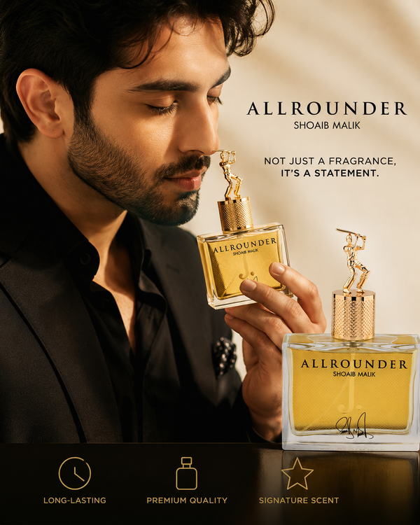 Allrounder by Shoaib Malik Eau De Parfum – Premium Long Lasting Perfume for Men | 100ml
