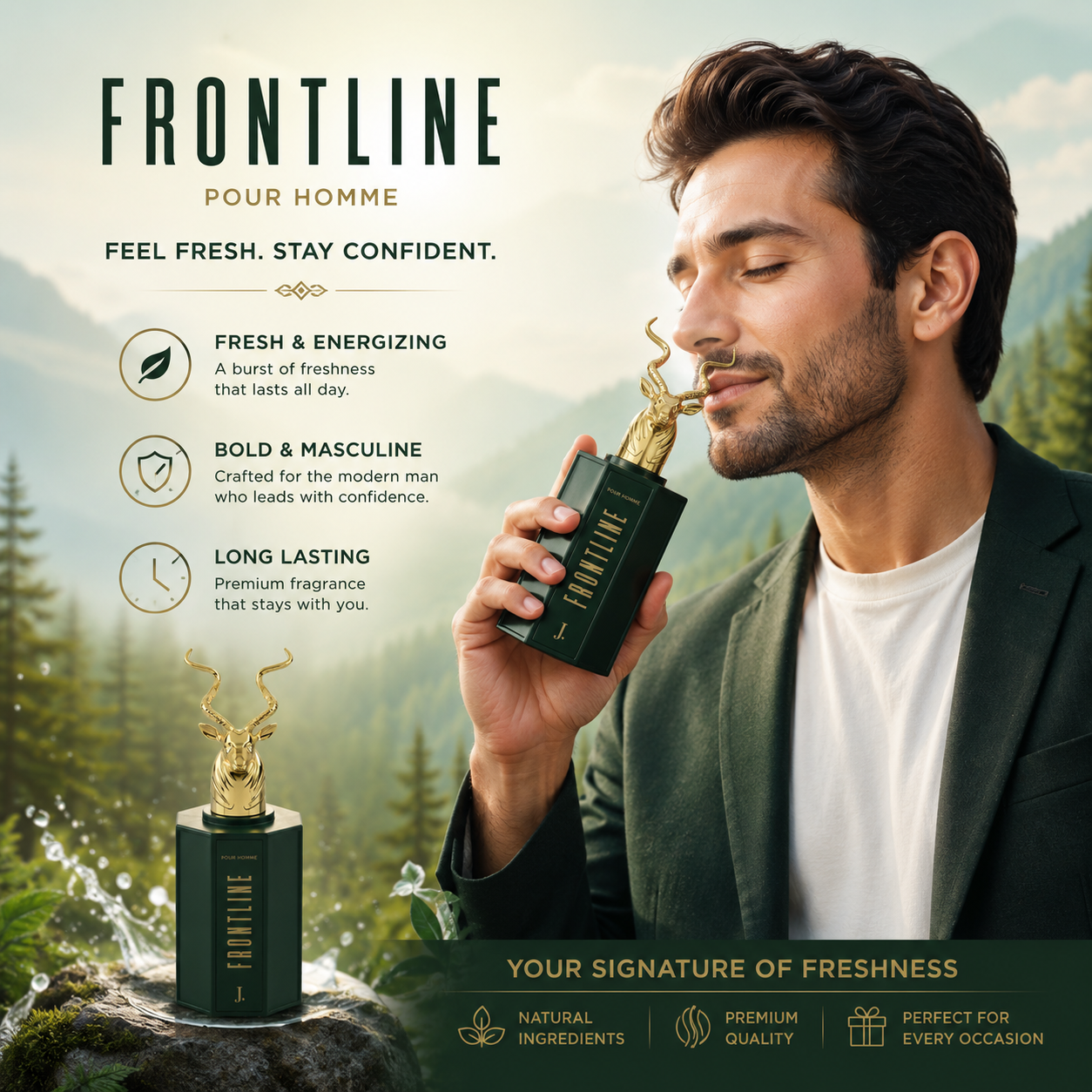 J. Frontline Pour Homme Perfume – 100ml