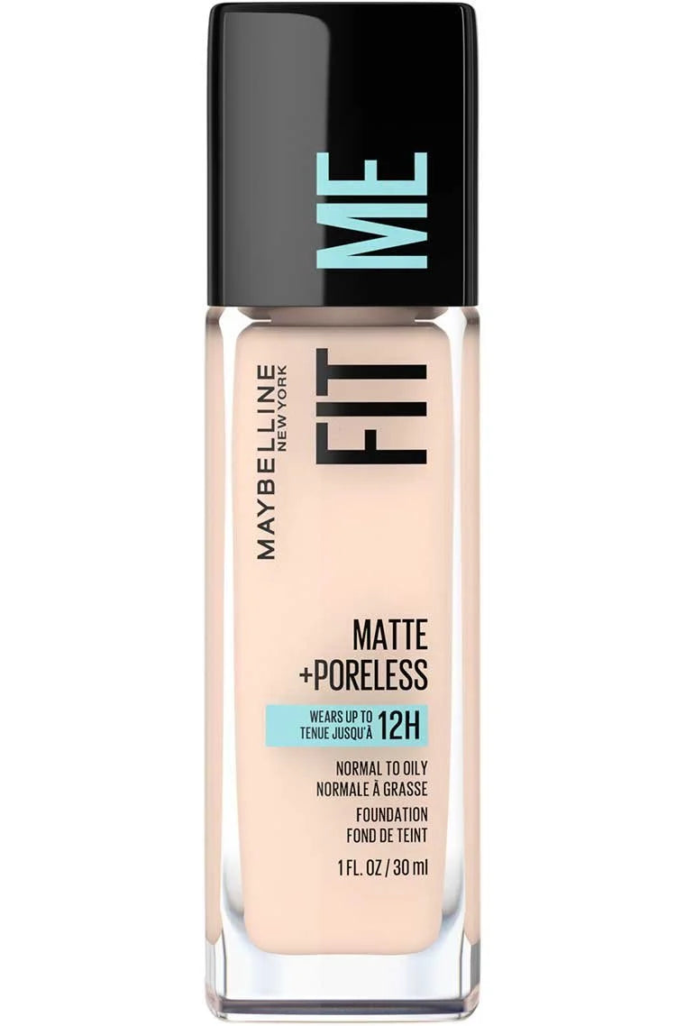 Maybelline Fit Me® Matte + Poreless Foundation Makeup,30ml