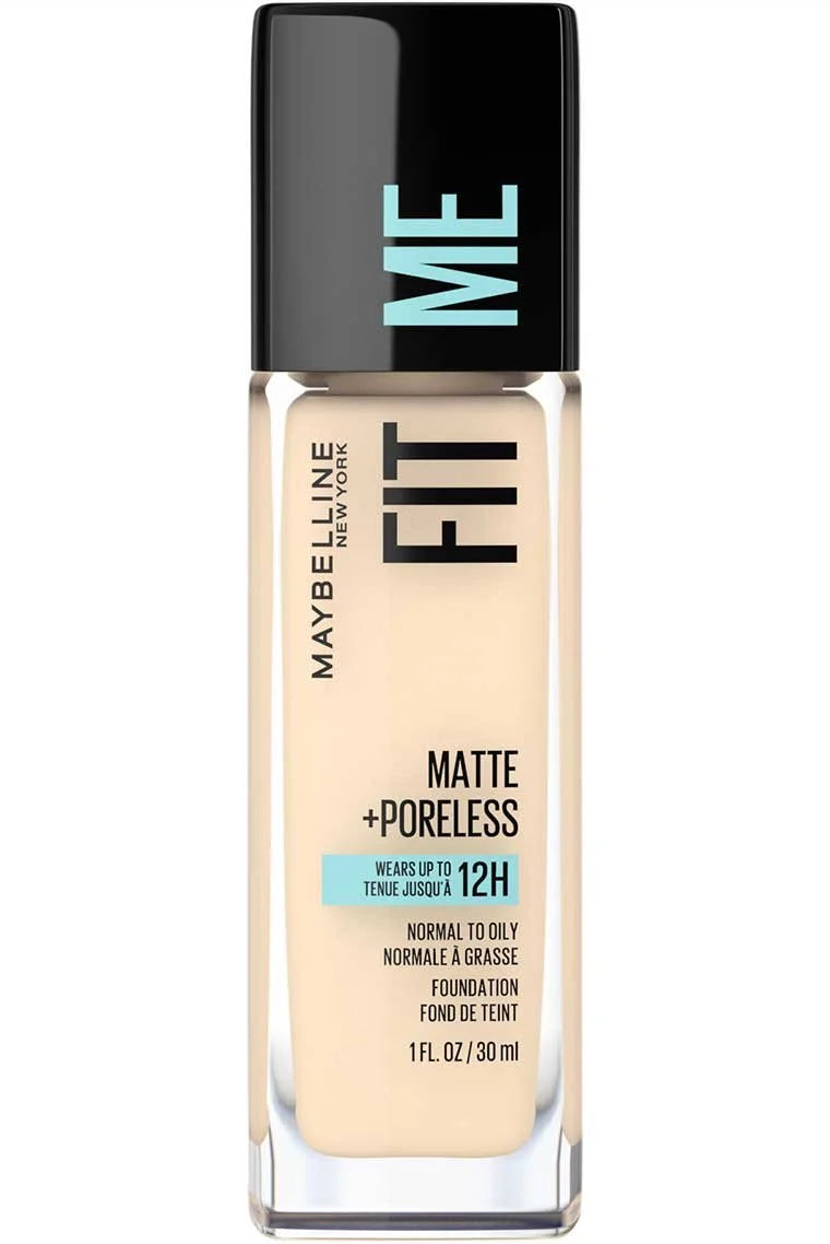 Maybelline Fit Me® Matte + Poreless Foundation Makeup,30ml