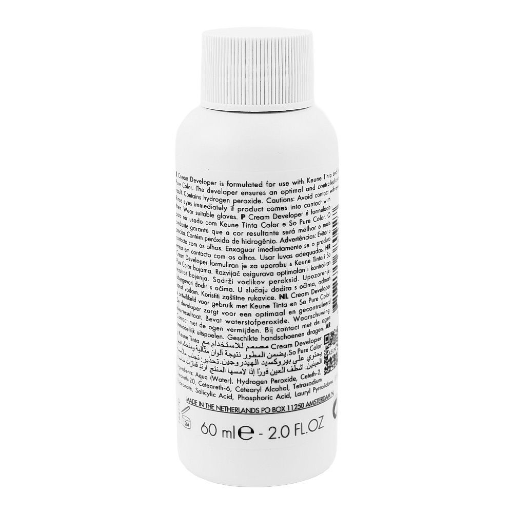Keune developer,20 vol 6%, 60ml