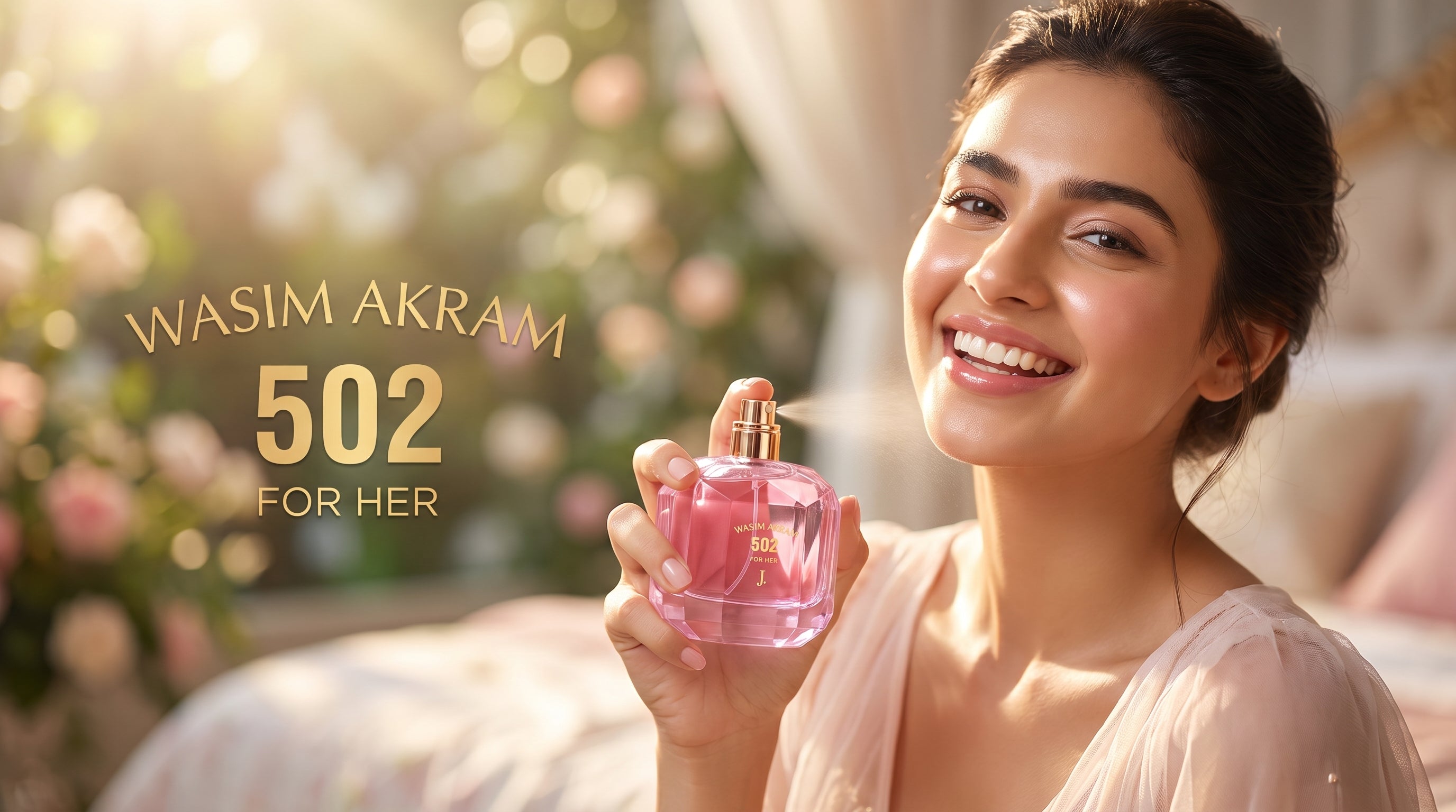 Wasim Akram 502 For Her Eau de Parfum – 100ml