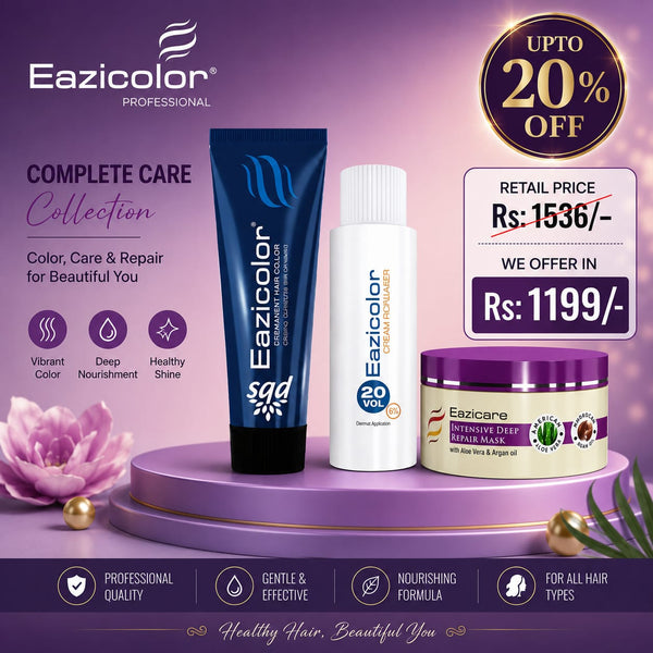 Eazicolor hair color & hair mask deal