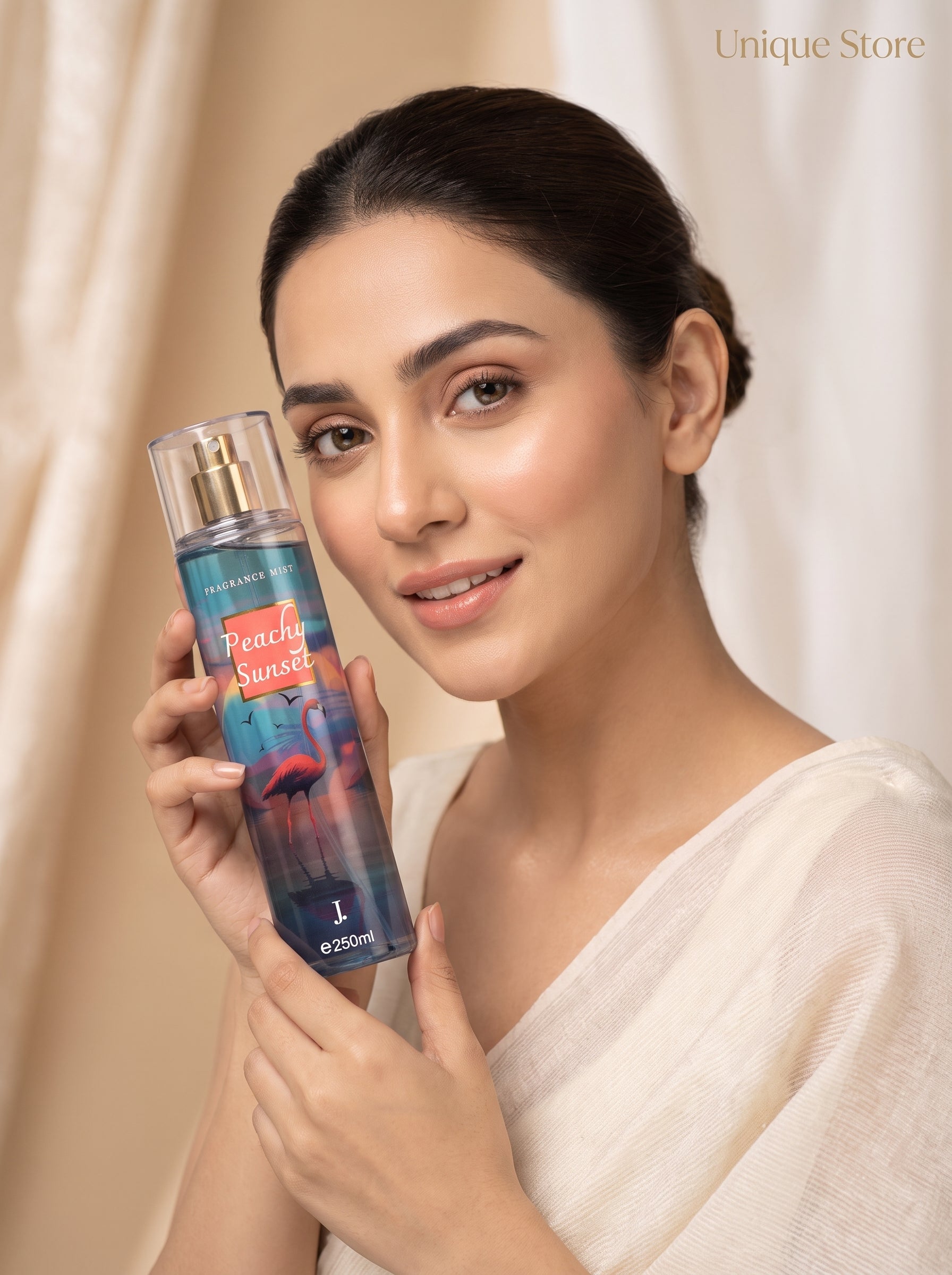 Peachy Sunset Body Mist – Soft Peach & Long-Lasting Fragrance